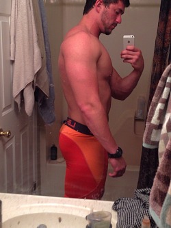 Squats. Grow a big butt. Even tho I compete physique I still have to fill out those board shorts!