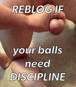 chastity-queen:  Kneeling, caged, dangling, balls IN MY GRIP! It is necessary. Chastity Queen loves the squeeze grip !