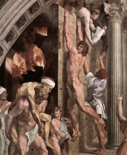 Incendio di borgo (dettaglio) - Raffaello, Musei Vaticani  