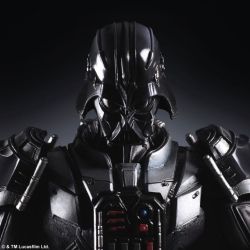 afatblackfairy:  alienspaceshipcentral:  cyberclays:  Japanese Star Wars toys make Darth Vader and Boba Fett look fiercer than ever “Square Enix, the Japanese video game publisher behind the Final Fantasy series, has developed a range of Star Wars toys.