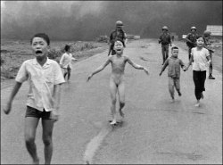 lickystickypickywe:  Kim Phuc was pictured in a world-famous and iconic photograph from the Vietnam war, running naked from an airborne attack, horribly burned with napalm, in June of 1972. Since then, Kim has found peace, and a message she can offer,