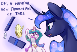underpable:Come on, Luna. She’s trying xD D’aww~! &gt;w&lt;