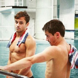 debriefed:  Sports Gods: Tom Daley with diving partner Daniel Goodfellow 
