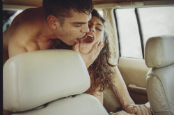 erikalust:  Sneaking away to enjoy some hot hot hot passion on the back seat… CAR SEX GENERATION… Coming soon to XConfessions.com! 