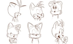 relativelyprecarious:  luchiioko:  Miles ‘Tails’ Prower Concept Design - Sonic Boom  real talk they did a good job on Tails and Amy get out of my face