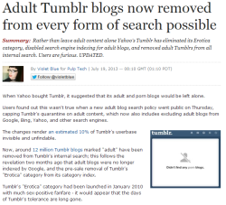 hentaipenguin:  silverseamstress:  tenaflyviper:  daddyfuckedme:  wow  Can we signal boost this bullshit, please?  This affects every one of you since they can flag you as an Adult blog if you reblog a lot of NSFW graphics or fanart. Signal boost the