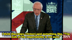 micdotcom:  Watch: Here’s the moment things finally got heated between Bernie Sanders and Hillary Clinton at the debate  Reminder: We have a live stream of the debate! 