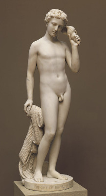 art4gays:  ganymedesrocks:  statuemania:  Fisher Boy by Hiram Powers, 1841-44, The Metropolitan Museum of Art, New York, USA.  Hiram Powers was an American neoclassical sculptor who first studied with Frederick Eckstein about 1828.  About one year later,