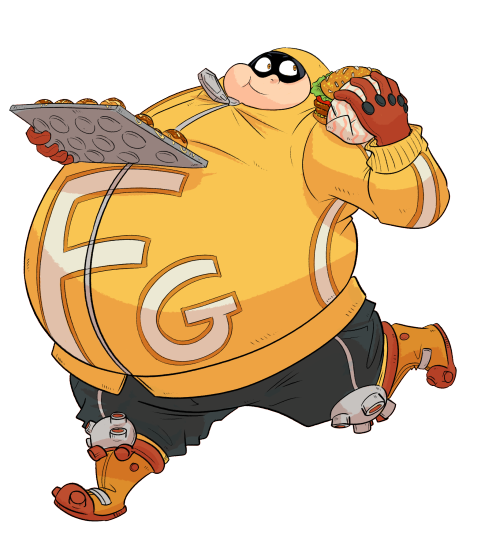 doodleglaz:  I had some fun drawing the best boy from My Hero Academia this weekend, Fat Gum!Admittedly I used his jacket design in MHA: Vigilantes because it was easier to draw haha. Regardless, he’s a super fun character to draw!