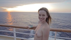 blueturtleproduction:  Sunset aboard The Big Nude Boat   See the Video Here  @blueturtleproduction  Cruise Ship Nudity!!!Share your nude cruise adventures with us!!!Email your submissions to: CruiseShipNudity@gmail.com