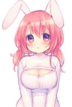 getyournekoshere:  Some cute bunny girls *-* Source