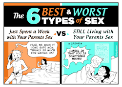 collegehumor:  Next time you get intimate, be sure to adjust your sexpectations for maximum romantic enjoyment. The 6 Best AND WORST Ways to Have Sex [Click to finish me off]  2 MORE!  
