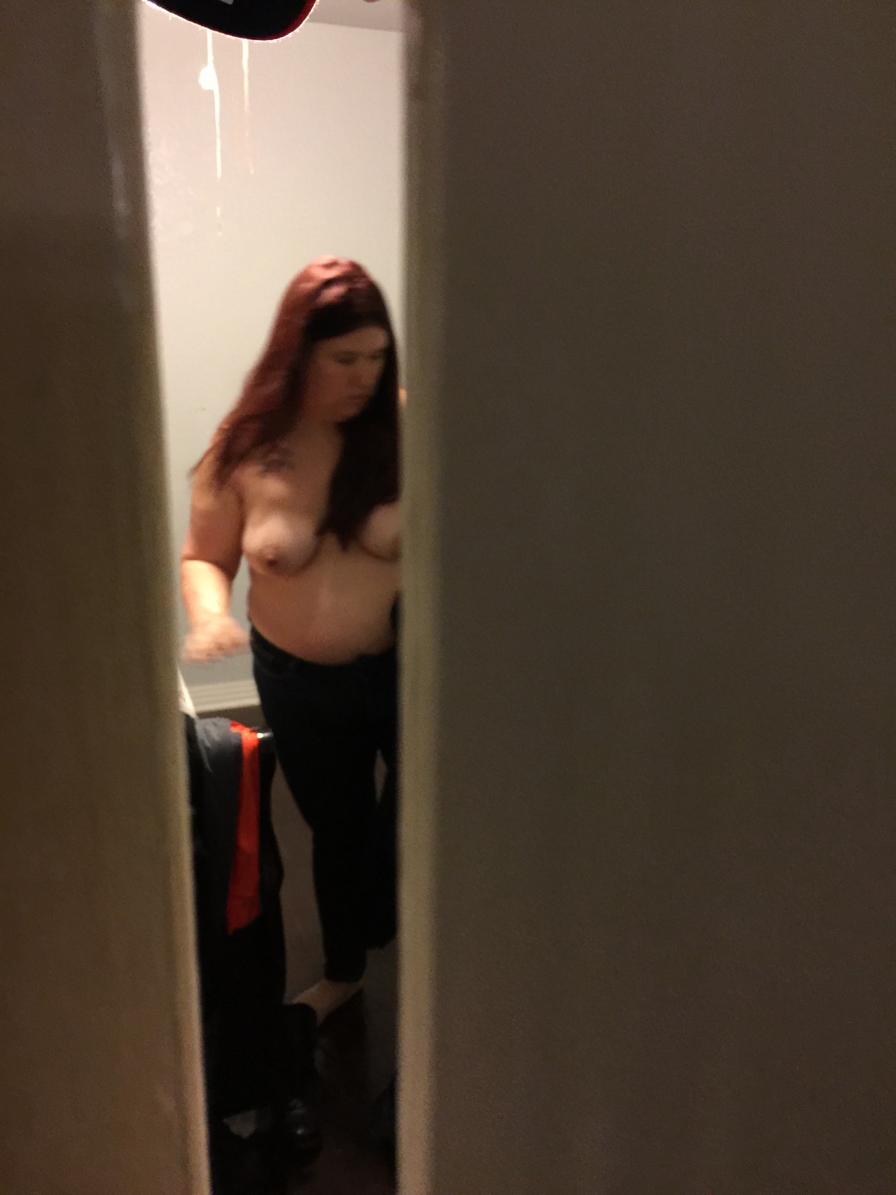 garrett71689:  #wife getting #dressed this morning #sexy #chubby #milf #tits #sexy