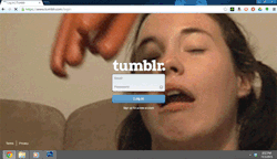 officialcomedy:  The perfect metaphor for logging into Tumblr 