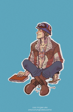 areyoutryingtodeduceme:  Oh man, Punk!Captain America was so much fun. I wanted to keep him very much Steve Rogers and old school, so he’s got a little bit of Dieselpunk going on. Outfit obviously very much influenced by the movie. A note about the