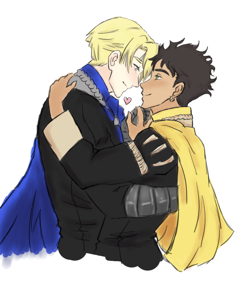 abyssofneptune:“Aren’t you going to dance with Claude?”  💙   💛  