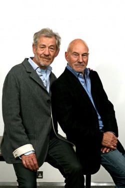 gasstation:   Ian McKellen to officiate at Patrick Stewart’s wedding, and has performed civil partnership ceremoniesSpeaking on ITV’s the Jonathan Ross Show, of working together with Patrick Stewart on the upcoming X-Men film, Sir Ian said: ”I’m