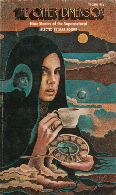 everythingsecondhand:  The Other Dimension: Nine Stories of the Supernatural, selected by Sara Rosner (Scholastic, 1972).  From a charity shop in Sherwood, Nottingham.
