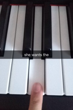 hurleyquinn:  webabuser:  piano  people that don’t know the piano notes must be so confused  