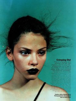 complexae:  CRIMPING OUT    Harper’s Bazaar, September 1996photographer: Steven Klein