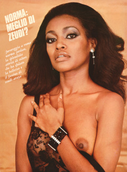 eroticaretro:American born Italian actress, Norma Jordan, depicted in Playboy Italy’s February 1978 issue; between 1969 and 1977, the beauty had starred in 10 TV and feature films before dropping off the map in the early 1980s.