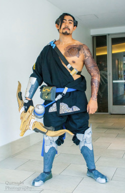 nightmareloki:  raekaytho:  My (unfinished) Hanzo cosplay from Overwatch taken at Dragoncon! The Mercy cosplayer is @killersgrinon.  SUPER well done, dude!! I can’t wait to see how it looks when finished completely! Ahh! Making me want to try for a