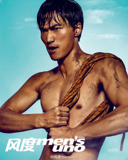 vernonlqchan:Chinese Fashion male magazine Men'sUno photography Model: Wang Wen Fei