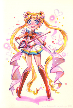 Nemurism:  Potatofarmgirl:  I’m Done Drawing Sailor Scouts.  Impressive Work! Brianne!!:D