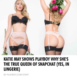 Mskatiemay:  Queen Of Snapchat For @Playboy 