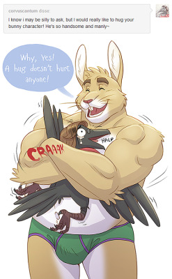 johnny-and-stuff-deactivated201:  Huggles - by FurryBob 