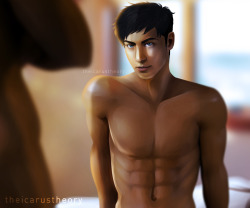an eager, probably naked, sousuke with an undercut for @fckafluff and @naampii (sfw version obvsly, hah!)