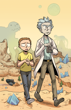 theadultswimpage:  Some awesome comic book styled Rick and Morty!          - [adult swim] fan