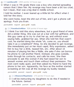 sweetspockandhellajim:  fivetail:  /r/AskReddit - What is the best revenge you’ve ever gotten?  YO SOME OF THESE ARE MURDER CONFESSIONS THOUGH 
