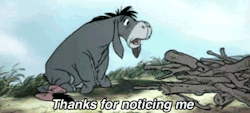 almost-perfectt:  five-boys-with-accents:  Eeyore is just one of those characters that you wanna scoop up and hug forever.   my love. always