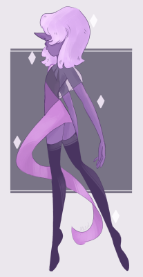 funkgamut:  papayapen:  I drew the Matte Lavender pearl designed by @funkgamut because I love her design so much!I also fudged the clothing a bit because her hands were in the way ;_;  Ahhhhh thank you!! A lot of people like lavender! Im really glad