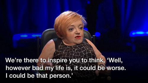chubby-bunnies:  ted:  Comedian and journalist Stella Young is tired of people telling