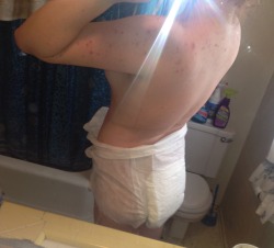 abdl1234:  My girlfriend is such a messy baby! I love her so much &lt;3Â  Follow her blog! Sheâ€™s new to Tumblr. http://ageplayallday61913.tumblr.com/ 