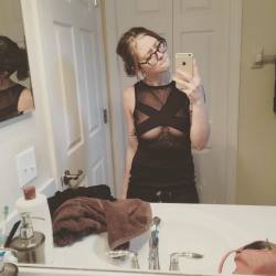 thedevilhastakenoverme:  When you put a dress on backwards accidentally and realize you might like it better backwards 