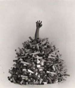 Alfred Gescheidt - Cigarette and Hand, 1964.