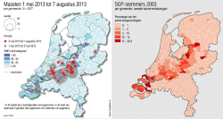 What happens if communities refuse to get vaccinated? The Dutch Bible Belt compared to measles outbreaks in the Netherlands. 