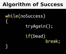 cakephpdeveloper:  Algorithm of successful