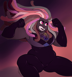Idk Bismuth maybe, tbh I have not decided how I wanna draw her yet&hellip;Ignore the bg lolas for now I chose chub   muscle