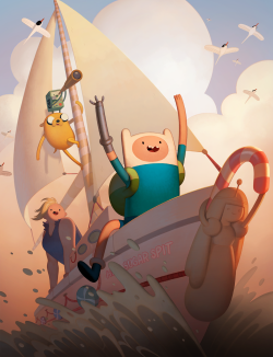 Adventure Time: Islands DVD cover artwork designed and painted by character &amp; prop designer Joy AngThe DVD is set to be released on January 24, 2017
