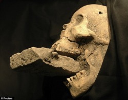 The remains of a female &lsquo;vampire&rsquo; from 16th-century Venice, buried with a brick in her mouth to prevent her feasting on plague victims