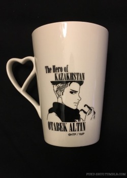 Eeeek the official Otayuri mug finally came! I actually mistook the initial preview as this being a pair of mugs - it’s actually the front and back of a SINGLE mug!