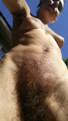 phoenixfloe:  Touching big bushes in my backyard ;)  I have lottts of porn videos and photo sets of furry, furry me masturbating, strip teasing, being silly and naked, anal playing, bathing, peeing and more! Email me at phoenixfloe@gmail.com for purchasin