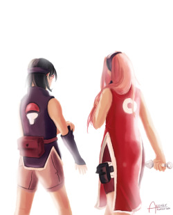 akemiin:some mother and daughter i’m so in love with Sarada’s