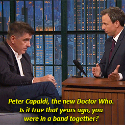 latenightseth:  ithelpstodream:  Craig Ferguson talks about Peter Capaldi. [x] BONUS:   If you want to be a late night host, there are a lot of well-traveled roads you can take to get there.  Craig Ferguson took none of those.