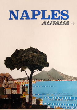 modbrother:  Vintage Alitalia travel poster (1970)
