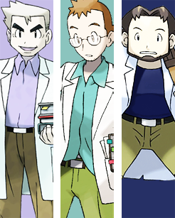 rayzorray64:  tropospheric:  blackthorngym:  The Professors  i love how suddenly the last two just got ridiculously hot   are you implying Professor Oak isnt a hot piece of ass I bet he’s got laid more times than a ditto in a day care 